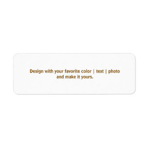 Create Your Personalize 2.25" L x 0.75" W Label
