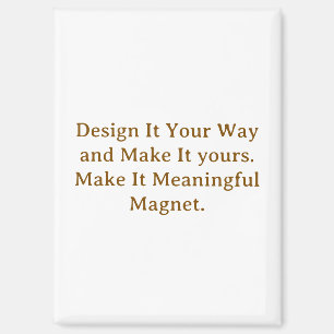 Create Your Personalize 2.5" x 3.5" Magnet