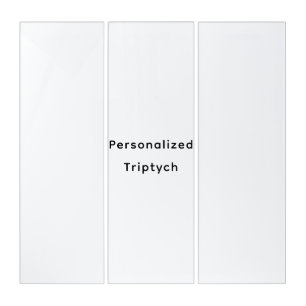 Create Your Personalize 36" x 24" Triptych