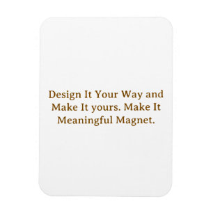 Create Your Personalize 3" x 4" Magnet