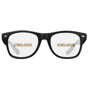 Create Your Personalize 5.75"w x 6"l x 1.94"h Retro Sunglasses