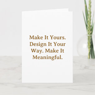 Create Your Personalize 5" x 7" Folded Invitation