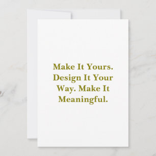 Create Your Personalize 5" x 7" Squared Invitation