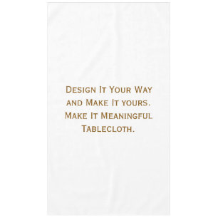 Create Your Personalize 60" x 104" Tablecloth