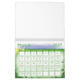 Create Your Personalize 8.5" L x 11" W Calendar