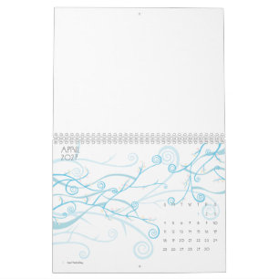 Create Your Personalize 8.5" L x 11" W Calendar