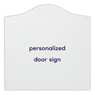 Create Your Personalize Door Sign