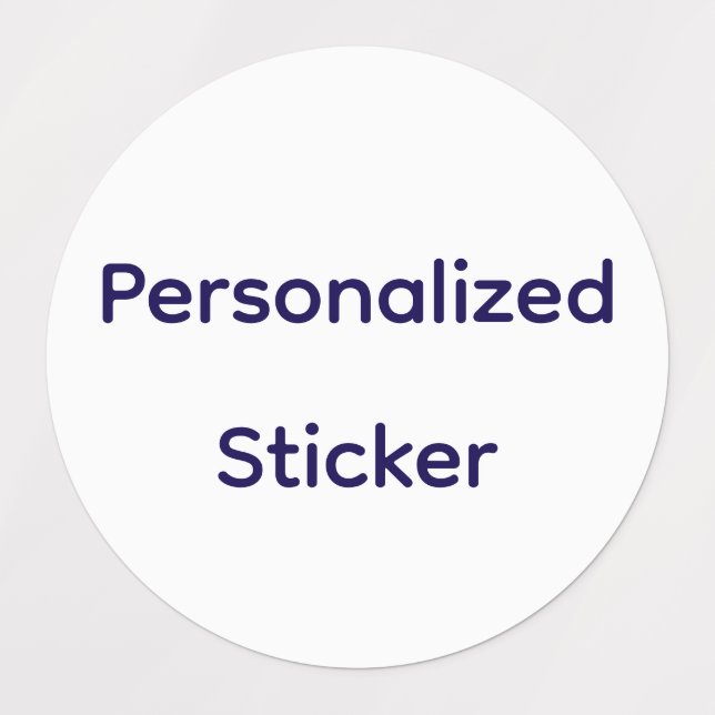 Create Your Personalize  Labels (Design 1)