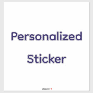 Create Your Personalize Sticker