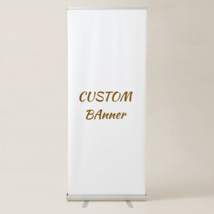 Create Your personalize templet Retractable Banner