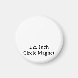 Create Your Personalized 1.25" Circle Magnet
