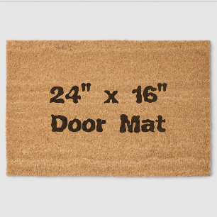Create Your Personalized 24" x 16" Coir Fiber Doormat