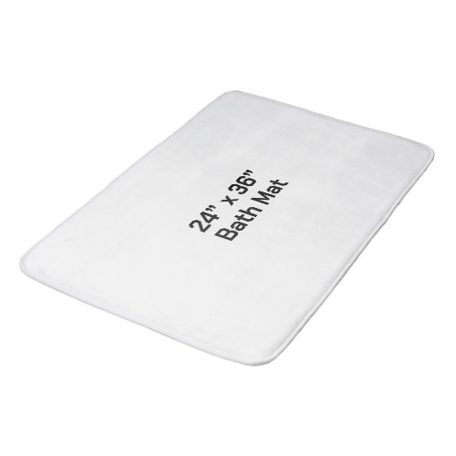 Create Your Personalized 24” x 36” Large Bath Mat