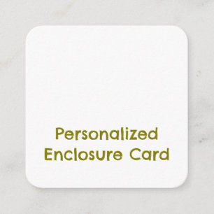 Create Your Personalized 2.5" x 2.5" Rounded Enclosure Card