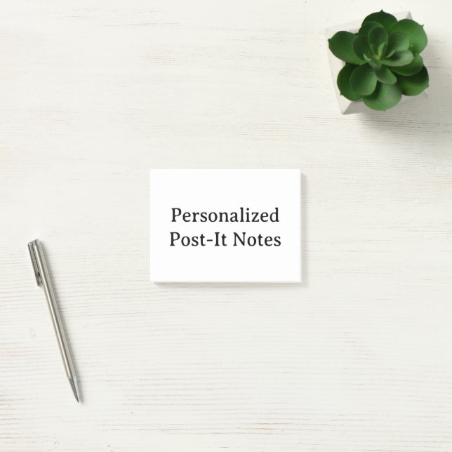 create your personalized 34" x 3"   post-it notes (Office)