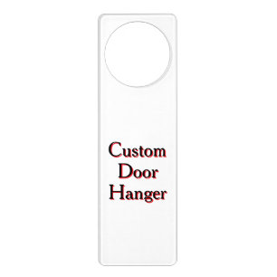 Create Your Personalized 3" x 9.5" Acrylic Door Hanger