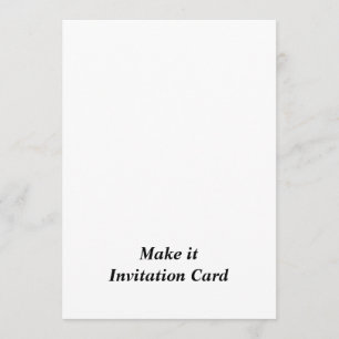 Create Your Personalized 5" x 7" Squared Invitation
