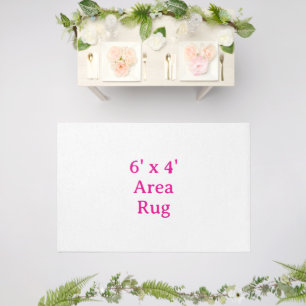 Create Your Personalized 6' x 4' Outdoor Area Rug