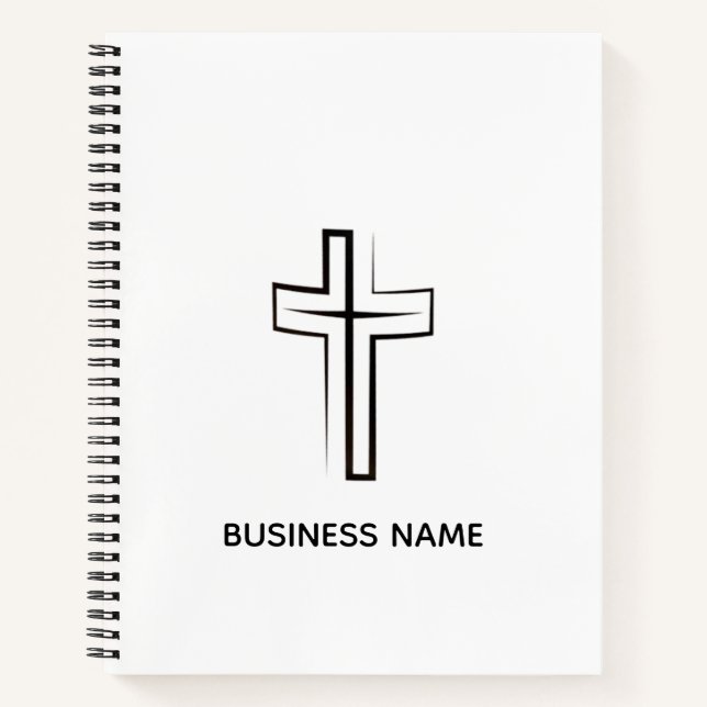 Create Your Personalized 8.5" x 11" Spiral Notebook (Front)