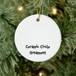 Create Your Personalized Ceramic Ornament
