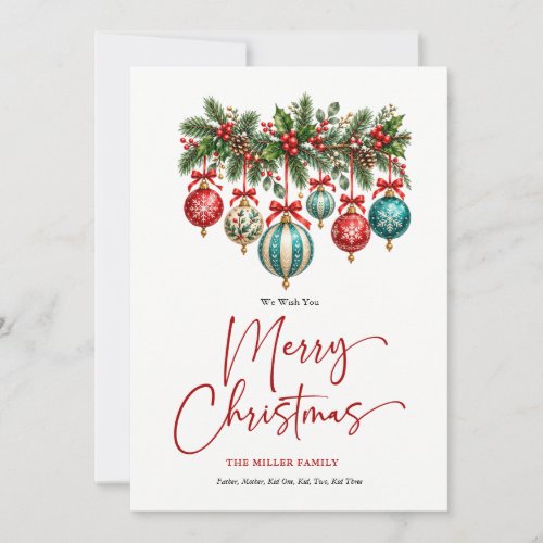 Create Your Personalized Christmas Greeting Card