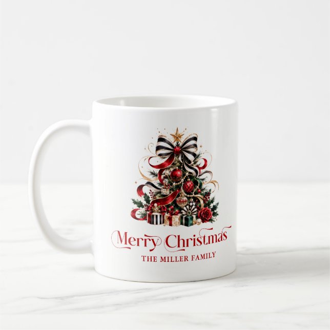 Create Your Personalized Christmas Mug (Left)