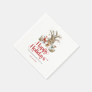 Create Your Personalized Christmas Napkin