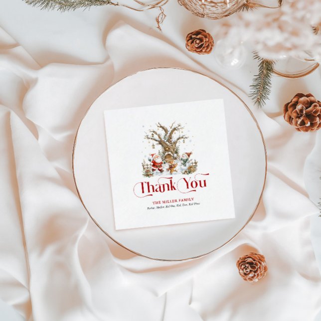 Create Your Personalized Christmas Paper Napkin (Creator Uploaded)