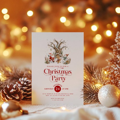 Create Your Personalized Christmas Party Invite