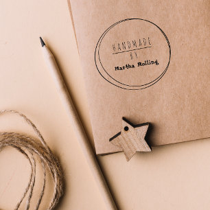 Create Your Personalized & Exclusive Handmade Rubb Rubber Stamp