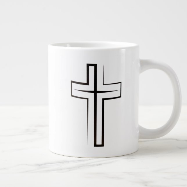 Create Your Personalized Jumbo Giant Coffee Mug (Right)