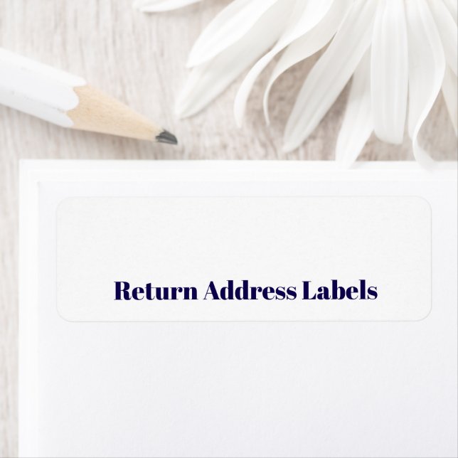 Create your Personalized Return Address Label (Insitu)