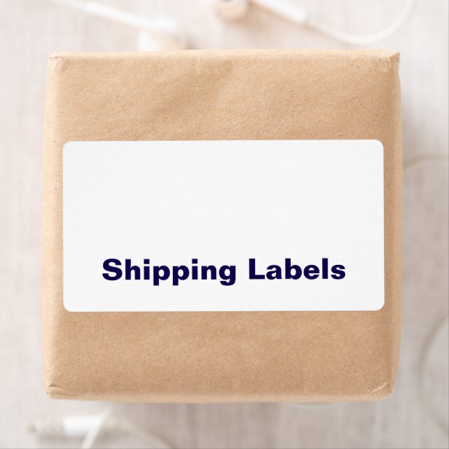 Create your Personalized Shipping Labels (Insitu)