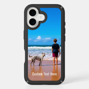 Create Your Pet Photo iPhone Cases Gift with Text