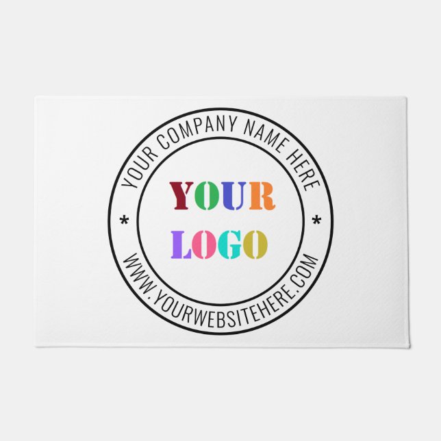Create Your Promotional Branded Doormat Template (Front)