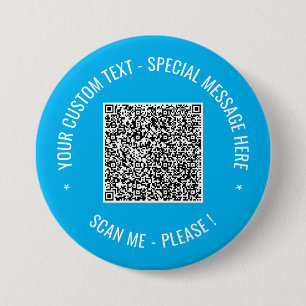 Create Your QR Code Custom Text Button Template