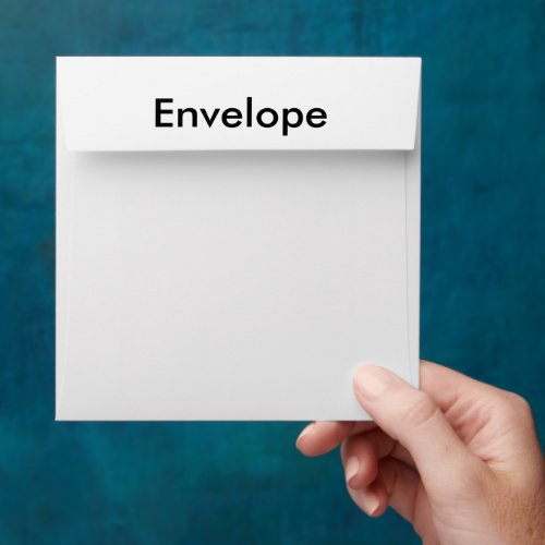 Create Your Simple Brand Promotion 5.25" x 5.25" Envelope