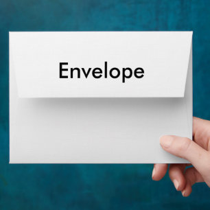 Create Your Simple Brand Promotion 5" x 7" Linen Envelope