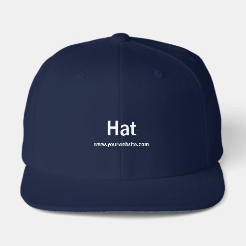 Create Your Simple Promotion Classic Snapback Visor