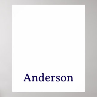 Create Your Standard Semi-Gloss 20"x24"        Poster