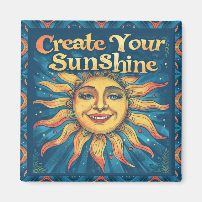 Create Your Sunshine Magnet (Front)