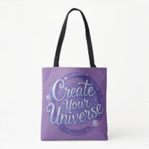 Create Your Universe – Cosmic Typography Art