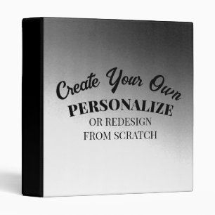 Create Your Very Own Custom 3 Ring Binder