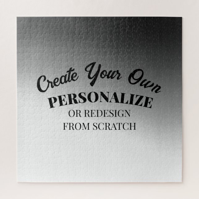 Create Your Very Own Custom Jigsaw Puzzle (Vertical)