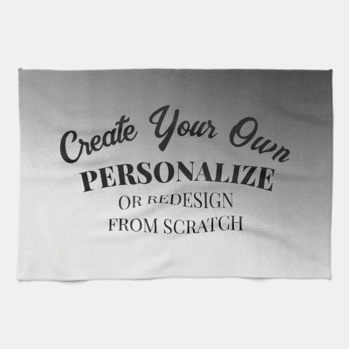 Create Your Very Own Custom Kitchen Towel