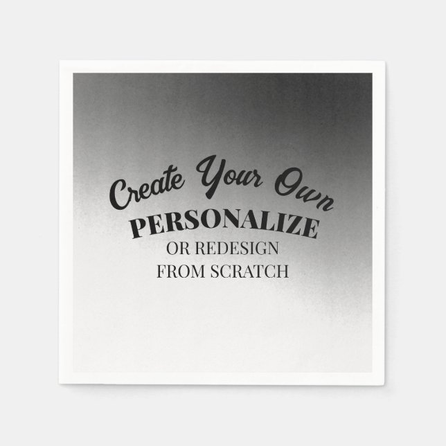 Create Your Very Own Custom Napkins (Front)