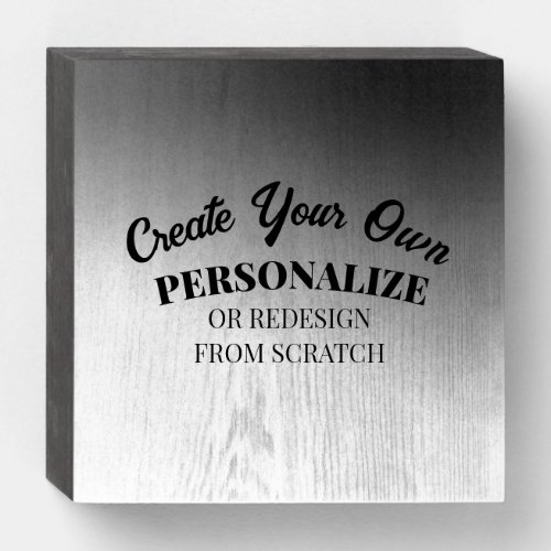 Create Your Very Own Custom Wooden Box Sign