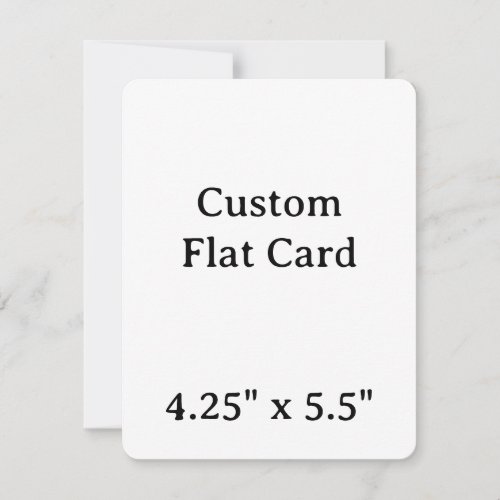 create your won personalise 4.25" x 5.5" Rounded