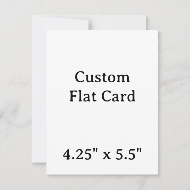 create your won personalise 4.25" x 5.5" Squared  (Front)