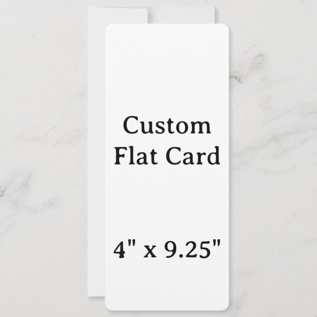 create your won personalise 4" x 9.25" Rounded (Front)